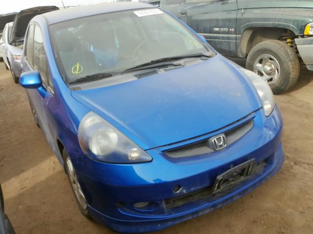 JHMGD37617S063958 - 2007 HONDA FIT S  photo 1