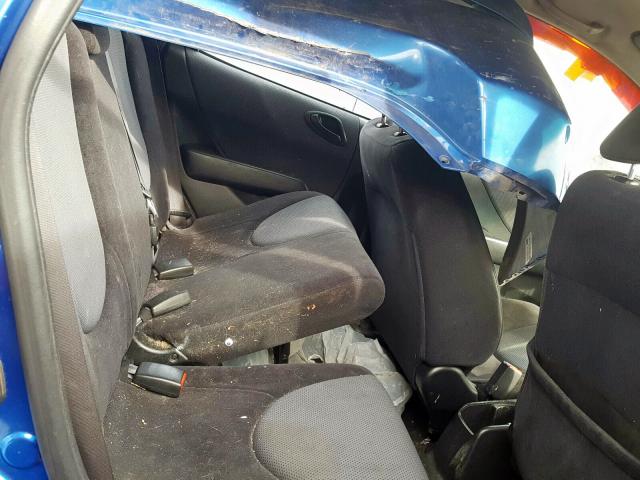 JHMGD37617S063958 - 2007 HONDA FIT S  photo 6