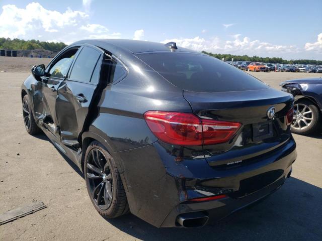 5UXKU6C56J0Z66540 - 2018 BMW X6 XDRIVE50I შავი ფოტო 3