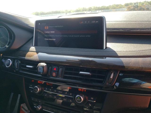 5UXKU6C56J0Z66540 - 2018 BMW X6 XDRIVE50I შავი ფოტო 9