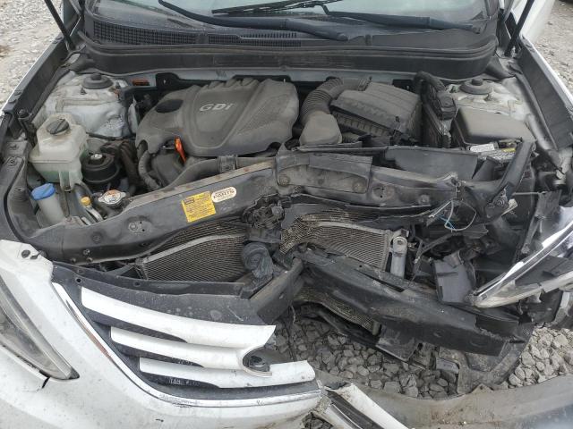 5NPEB4AC5EH885239 - 2014 HYUNDAI SONATA GLS WHITE photo 11