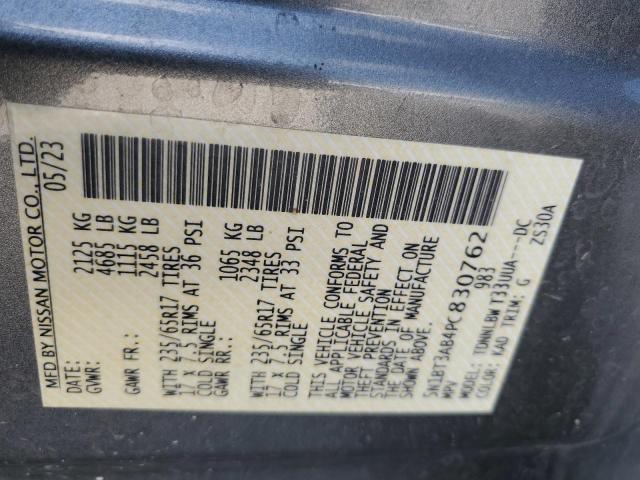 5N1BT3AB4PC830762 - 2023 NISSAN ROGUE S GRAY photo 14