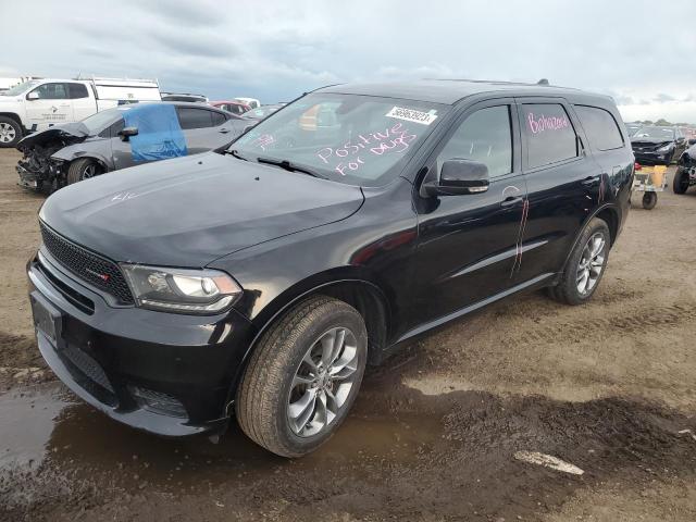 1C4RDJDG7LC261461 - 2020 DODGE DURANGO GT BLACK photo 1