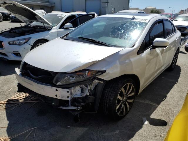 19XFB2F97FE257615 - 2015 HONDA CIVIC EXL 白色 照片 1