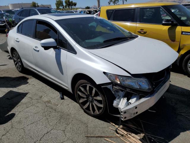 19XFB2F97FE257615 - 2015 HONDA CIVIC EXL 白色 照片 4