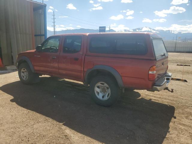 5TEGM92N63Z182744 - 2003 TOYOTA TACOMA DOUBLE CAB PRERUNNER RED photo 2