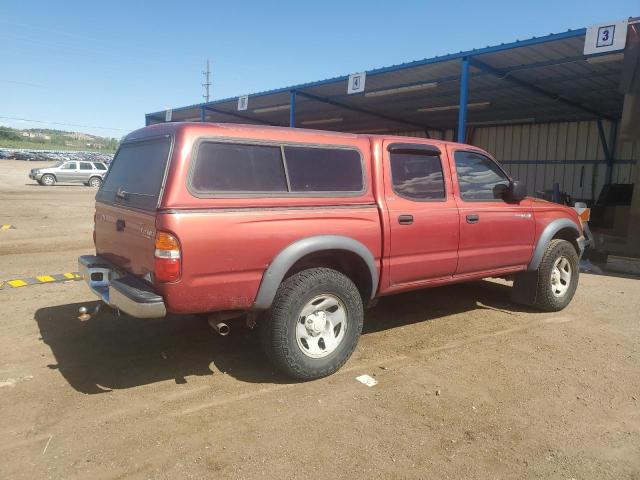 5TEGM92N63Z182744 - 2003 TOYOTA TACOMA DOUBLE CAB PRERUNNER RED photo 3