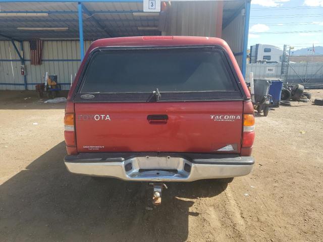 5TEGM92N63Z182744 - 2003 TOYOTA TACOMA DOUBLE CAB PRERUNNER RED photo 6