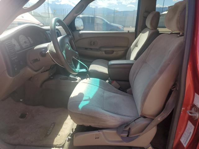 5TEGM92N63Z182744 - 2003 TOYOTA TACOMA DOUBLE CAB PRERUNNER RED photo 7