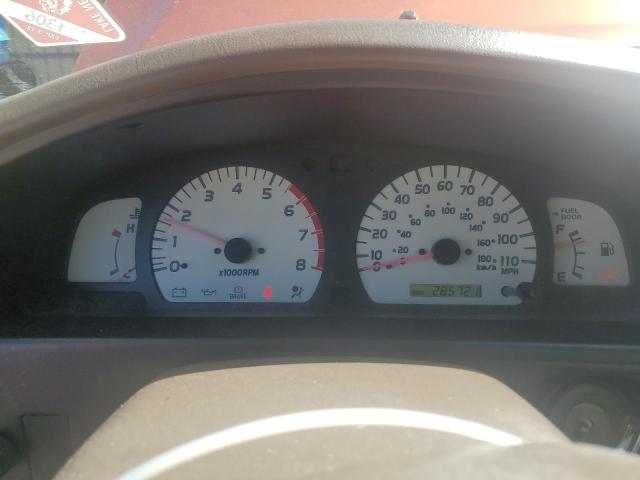 5TEGM92N63Z182744 - 2003 TOYOTA TACOMA DOUBLE CAB PRERUNNER RED photo 9