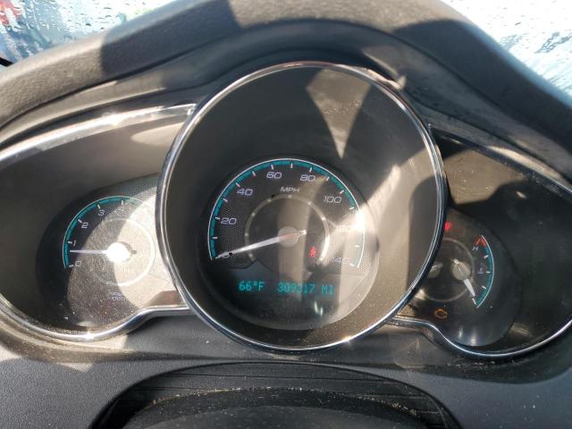 1G1ZC5E19BF191195 - 2011 CHEVROLET MALIBU 1LT 灰色 照片 9