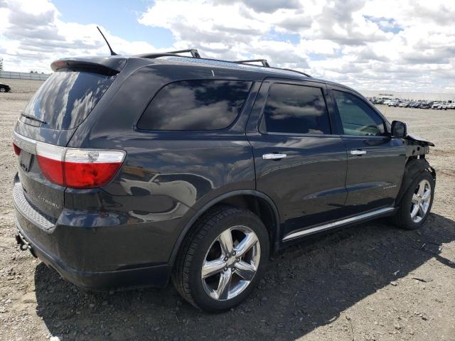 1D4SE5GT9BC743204 - 2011 DODGE DURANGO CITADEL GRAY photo 3