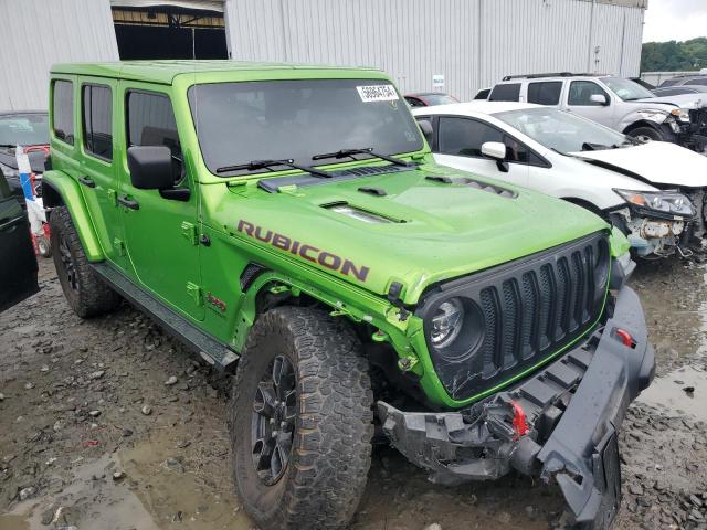 1C4HJXFN8JW235126 - 2018 JEEP WRANGLER RUBICON GREEN photo 4