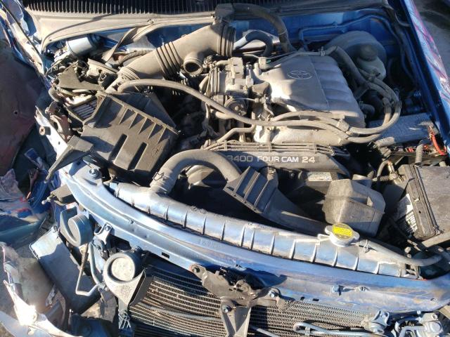 5TEGN92N54Z421893 - 2004 TOYOTA TACOMA DOUBLE CAB PRERUNNER BLUE photo 11