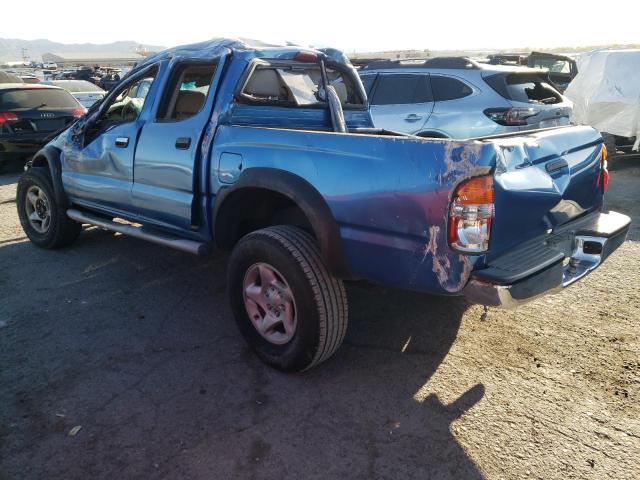 5TEGN92N54Z421893 - 2004 TOYOTA TACOMA DOUBLE CAB PRERUNNER BLUE photo 2
