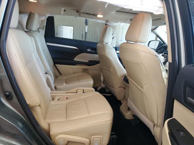 5TDJKRFH9FS116903 - 2015 TOYOTA HIGHLANDER XLE GREEN photo 11