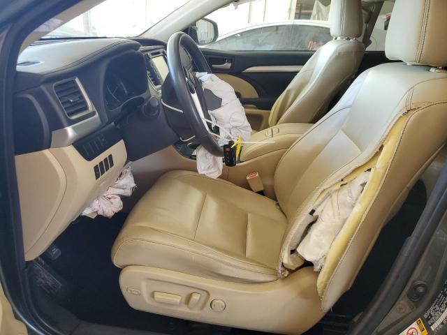 5TDJKRFH9FS116903 - 2015 TOYOTA HIGHLANDER XLE GREEN photo 7