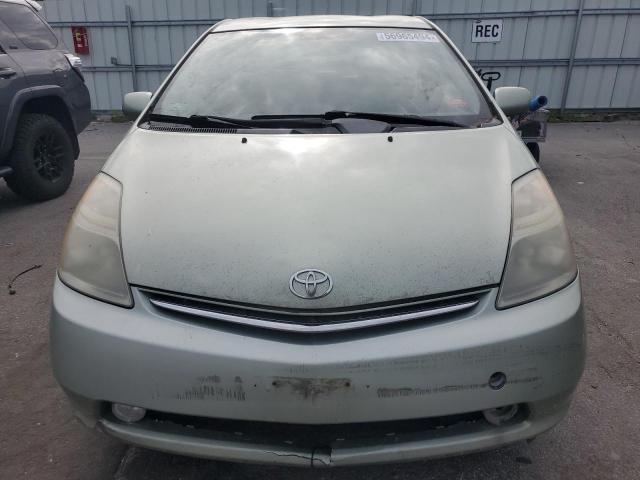 JTDKB20U773291624 - 2007 TOYOTA PRIUS GREEN photo 5