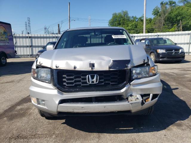 5FPYK1F67EB014542 - 2014 HONDA RIDGELINE RTL-S SILVER photo 5