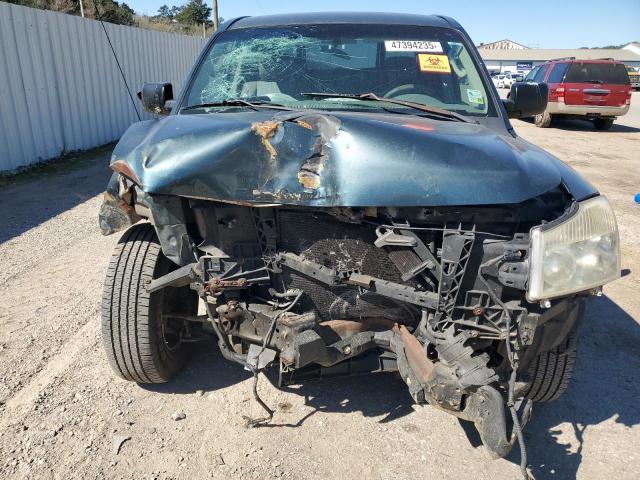1N6BA07A55N538429 - 2005 NISSAN TITAN XE TEAL photo 5