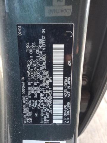 JTLKT324550199317 - 2005 TOYOTA SCION XB CHARCOAL photo 12