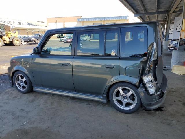 JTLKT324550199317 - 2005 TOYOTA SCION XB CHARCOAL photo 2