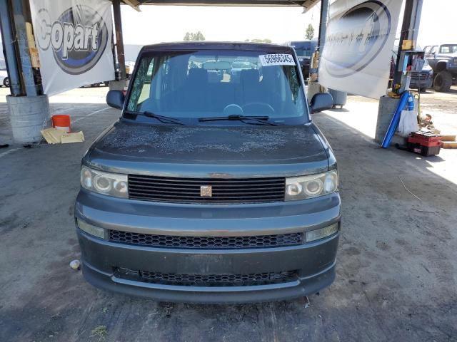 JTLKT324550199317 - 2005 TOYOTA SCION XB CHARCOAL photo 5