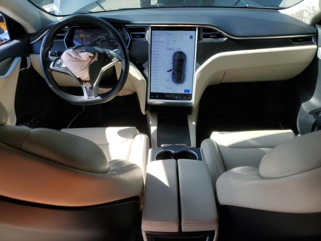 5YJSA1E21JF234804 - 2018 TESLA MODEL S GRAY photo 8