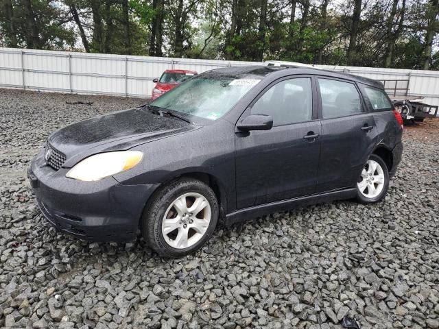 2T1KR32E43C137882 - 2003 TOYOTA COROLLA MA XR BLACK photo 1