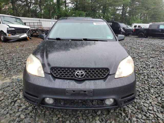 2T1KR32E43C137882 - 2003 TOYOTA COROLLA MA XR BLACK photo 5