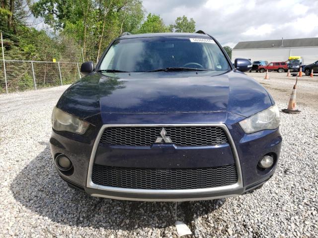 JA4JT3AW1BU037225 - 2011 MITSUBISHI OUTLANDER SE BLUE photo 5