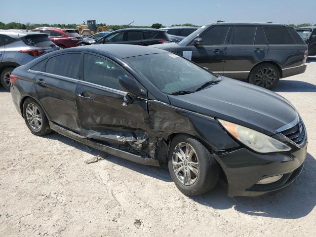 5NPEB4AC0DH555507 - 2013 HYUNDAI SONATA GLS BLACK photo 4