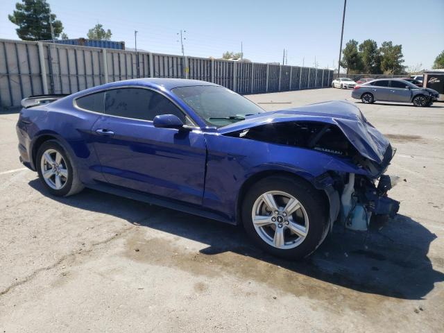 1FA6P8AM7G5327729 - 2016 FORD MUSTANG BLUE photo 4