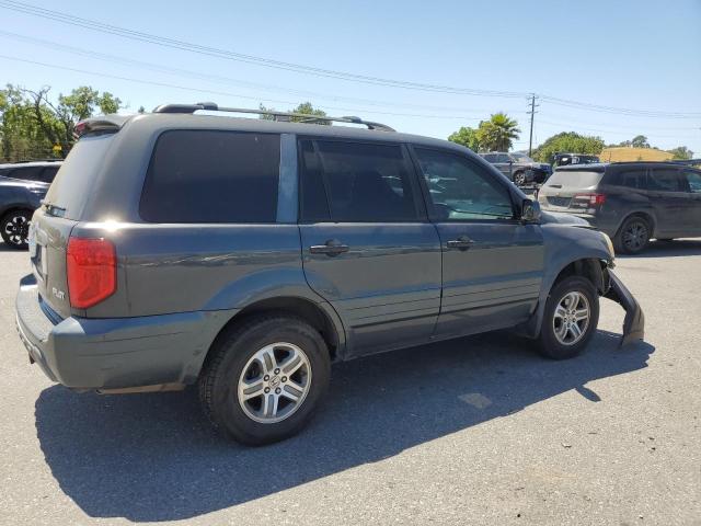 2HKYF18565H538347 - 2005 HONDA PILOT EXL GRAY photo 3