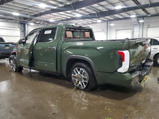 5TFMA5DB9PX117651 - 2023 TOYOTA TUNDRA CREWMAX PLATINUM GREEN photo 2