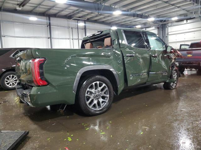 5TFMA5DB9PX117651 - 2023 TOYOTA TUNDRA CREWMAX PLATINUM GREEN photo 3