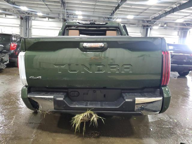 5TFMA5DB9PX117651 - 2023 TOYOTA TUNDRA CREWMAX PLATINUM GREEN photo 6