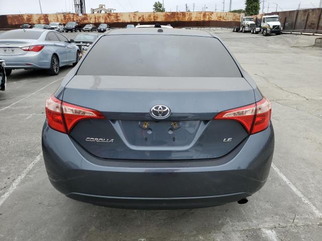 2T1BURHE7HC804640 - 2017 TOYOTA COROLLA L GRAY photo 6