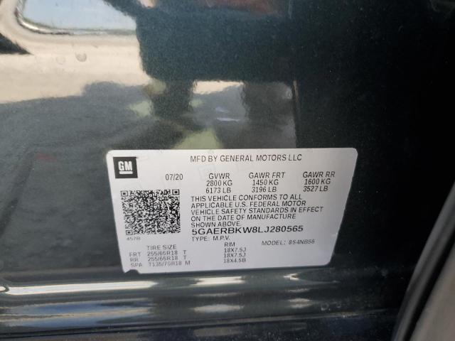 5GAERBKW8LJ280565 - 2020 BUICK ENCLAVE ESSENCE 黑色 照片 13