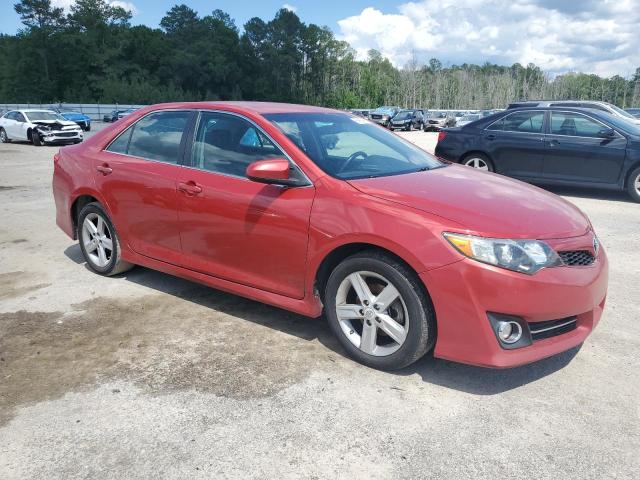 4T1BF1FK6CU522677 - 2012 TOYOTA CAMRY BASE RED photo 4