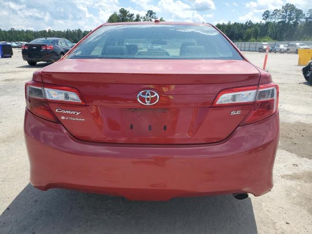 4T1BF1FK6CU522677 - 2012 TOYOTA CAMRY BASE RED photo 6