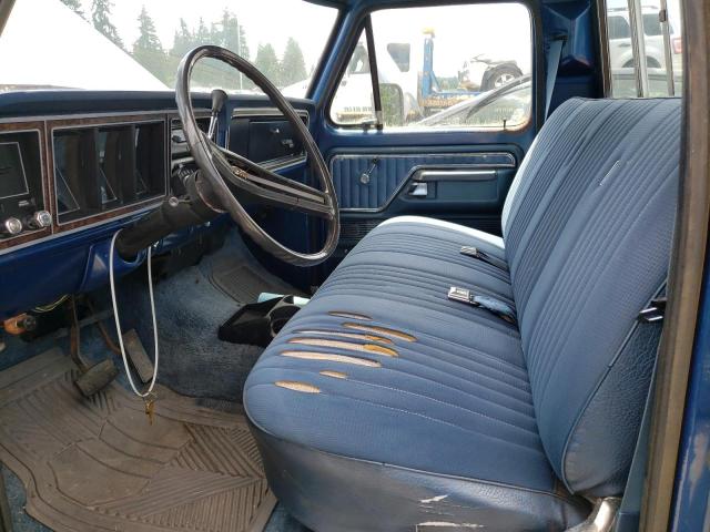 F25JUX81570 - 1977 FORD PICKUP BLUE photo 7