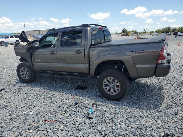 3TMJU4GN2EM165750 - 2014 TOYOTA TACOMA DOUBLE CAB PRERUNNER GRAY photo 2