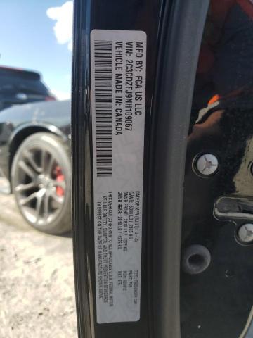 2C3CDZFJ9NH109067 - 2022 DODGE CHALLENGER R/T SCAT PACK BLACK photo 13