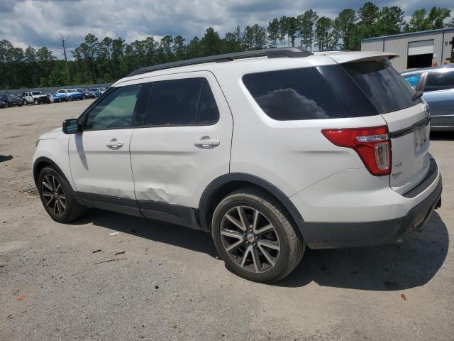1FM5K7D83FGA96162 - 2015 FORD EXPLORER XLT Սպիտակ լուսանկար 2