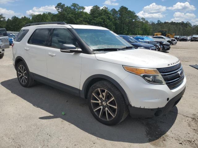 1FM5K7D83FGA96162 - 2015 FORD EXPLORER XLT Սպիտակ լուսանկար 4