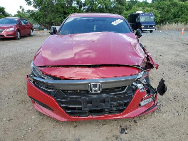 1HGCV1F33KA118211 - 2019 HONDA ACCORD SPORT RED photo 5