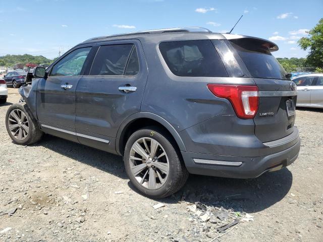 1FM5K8F82JGA82359 - 2018 FORD EXPLORER LIMITED CHARCOAL photo 2