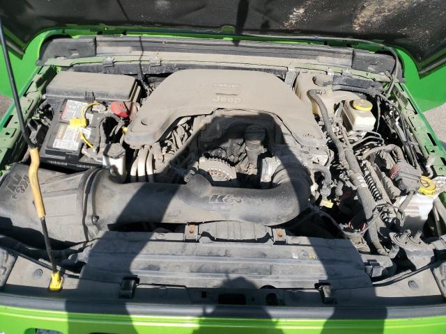 1C4HJXDG2KW545973 - 2019 JEEP WRANGLER U SPORT Жасыл фото 12