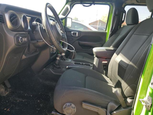 1C4HJXDG2KW545973 - 2019 JEEP WRANGLER U SPORT Жасыл фото 7